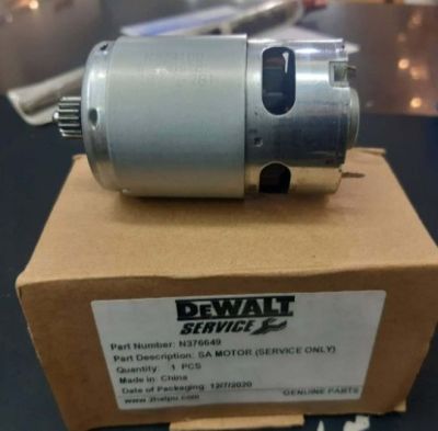 DEWALT service part DC motor  18V for model. DCD776 part no. N376649 อะไหล่มอเตอร์สว่านไร้สาย 18 โวลล์ รุ่น DCD776 ยี่ห้อ ดีวอลล์ ใช้ประกอบงานซ่อม อะไหล่แท้