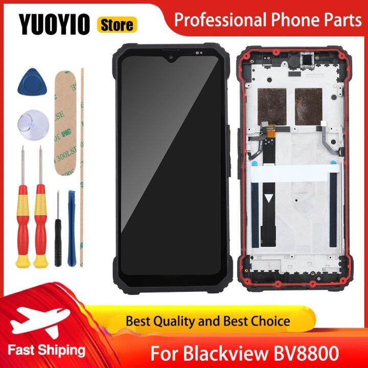 ใหม่ Original หน้าจอสัมผัสสำหรับ Blackview BL8800 Pro BV8800 2400X1080 ...