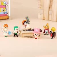 ฟิกเกอร์แอ็คชั่นใน PVC อะนิเมะจากเรื่อง MLS คอลเลคชั่น Sanji Roronoa Zoro Monkey D Luffy ตุ๊กตาโมเดล