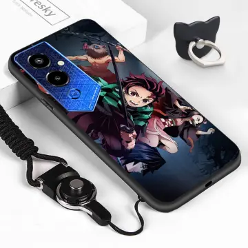 Cartoon Anime Angel Eyes Demon Slayer Tokitou Muichirou Tomioka Giyuu  Shockproof Clear Case For Infinix Note 10 11 12 VIP G96 12i 30 30i Pro 4G  Smart 4 5 6 7 Plus Pova 2 3 4 Pro Zero 20 5G Cover