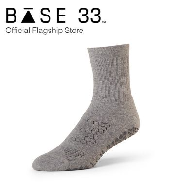 Base33 เบส33 ถุงเท้ากันลื่นสไตล์ผู้ชาย ระดับหน้าแข้ง