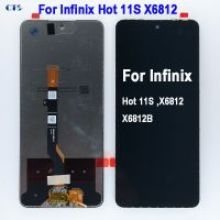 6.78 "หน้าจอต้นฉบับสำหรับ Infinix Hot 11S หน้าจอ LCD สำหรับ Infinix X6812 X6812B หน้าจอสัมผัสชิ้นส่วนประกอบดิจิตอล