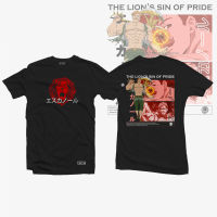 Anime Shirt - ETQTCo. - Seven Deadly Sins - Escanor เสื้อยืดลายฤดูร้อน S-5XL