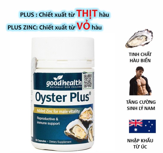 Tinh chất hàu oyster plus goodhealth, tăng cường sinh lý nam giới - ảnh sản phẩm 1