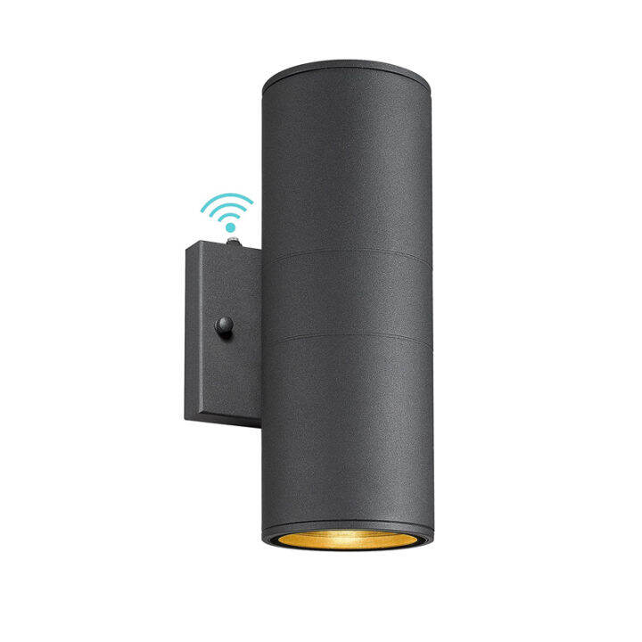 Dusk to Dawn Exterior Light Fixture Up and Down Outdoor Wall Light with ...