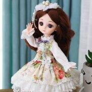 Búp Bê Khớp Cầu 1 6 Bóng nối thời trang Trọn bộ lên với quần áo đẹp mềm