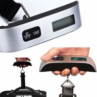 50kg/10g Digital Electronic Luggage Scale Portable Suitcase Scale Handled Travel Bag Weighting Fish Hook Hanging Scale