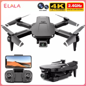 ELALA New Camera Kép Góc Rộng S68 Pro 4K HD, Fpv Wifi Giữ Chiều Cao Với Máy Ảnh, Video Mini Trực Tiếp