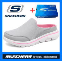 Skechers_GO WALK 5-สเก็ตเชอร์ส รองเท้าผู้หญิงรองเท้าลำลองผู้หญิงรองเท้าผ้าใบสตรีรองเท้าวิ่งสตรีส ผู้หญิงรองเท้าแตะผู้หญิงรองเท้าลำลองผู้หญิงแฟชั่นครึ่งส้นรองเท้าขนาดใหญ่รองเท้ากีฬา EU41-EU42 ผู้หญิงลื่นบนรองเท้าผ้าใบผู้หญิงรองเท้าลำลองเดินรองเท้ากีฬารองเท