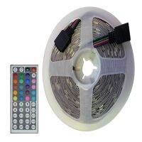 5 Meter 3528RGB Strip Light Kit +44 Keys Remote Control Waterproof Led Strip Plate Color Random