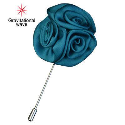 Gravitational WAVE Lapel Rose ดอกไม้เข็มดอกไม้ติดสูทหมุดเข็มกลัด Corsage ของขวัญเครื่องประดับงานแต่งงาน