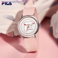 ๑卐✎ FILA FILA sports men and women watch silicone jelly watch niche ins trend official contracted 6241