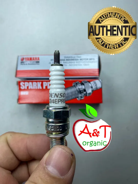 U24EPR9 (Indonesia) Genuine YAMAHA SPARK PLUG 94700-00870 FOR SZ16 FZ16 ...