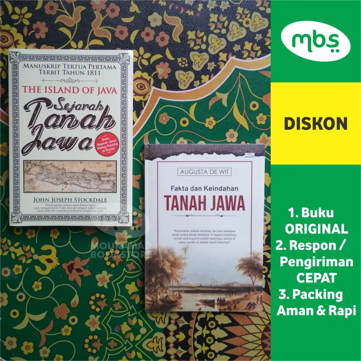 PAKET BUKU JAWA - Sejarah Tanah Jawa & Fakta Dan Keindahan Tanah Jawa ...