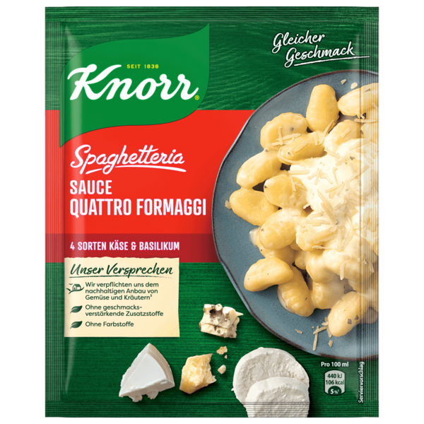 Knorr Fix Quattro Formaggi 4 cheese Pasta Sauce 250ml Germany Lazada PH