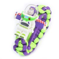 Buzz Light Year Bracelet with Cartoon Building Blocks Braided Popular for Students Couple Gift Personality for Male and Female