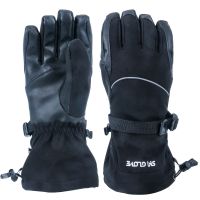 Touch Screen 3 Fingers Snow Ski Mittens Dupont Sorona Insulation Ski S Men Women Winter Warm Three Fingers Snowboard S