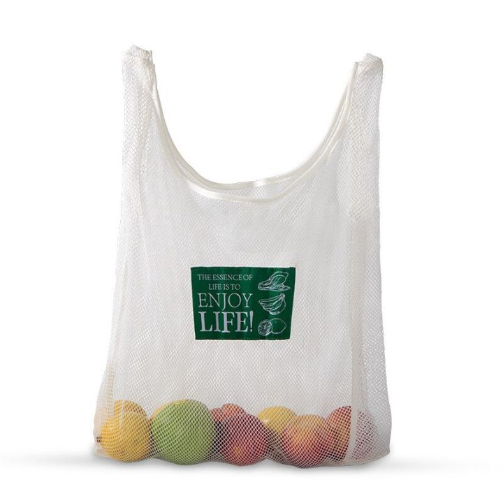 1pc-white-convenient-polyester-mesh-bag-reusable-supermarket-shopping-portable-fruit-pocket