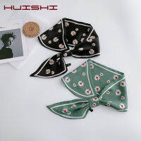 HUISHI Woman Scarf Neck Bag Strap Silk feeling Polyester Scarf New Arrivals Print Ribbon Scarfs Women Small Bag Ribbon Fashion