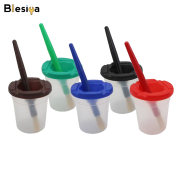 Blesiya , 5 Chiếc Cốc Sơn Chống Tràn + 5 Cái Cọ Lông Sơn