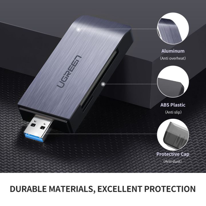 ugreen-usb-3-0-ตัวอ่านการ์ด-ตัวเชื่อมต่อ-การ์ด-cf-tf-sd-ms