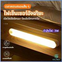 Yolanda ไฟเซ็นเซอร์  LED ไร้สายตรวจจับการเคลือนไหว แสงสว่างกลางคืนมีพร้อมจัดส่ง  human body sensor light