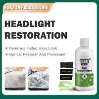 【LZ】۩  Headlight Headlamp Polish Restoration Kit Lamp Renovation Agent Auto Long Lasting Protection Oxidation Liquid for Car HGKJ 8