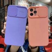 ป้องกันเลนส์กล้องเคสโทรศัพท์แข็งสำหรับ iPhone 13 14 11 12 Pro Max Mini X XR XS Max 7 8 14 Plus เคส TPU สีลูกกวาดนุ่มนวล