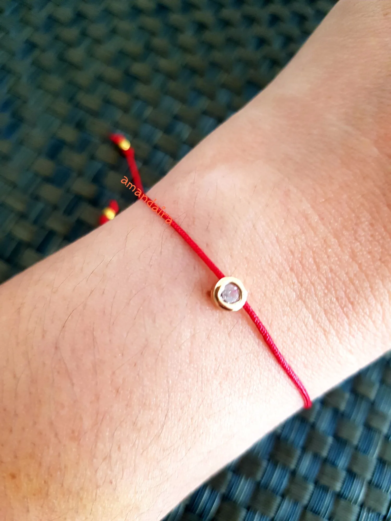 A Mother's Love Adjustable Bracelet (Red String) - Talisa