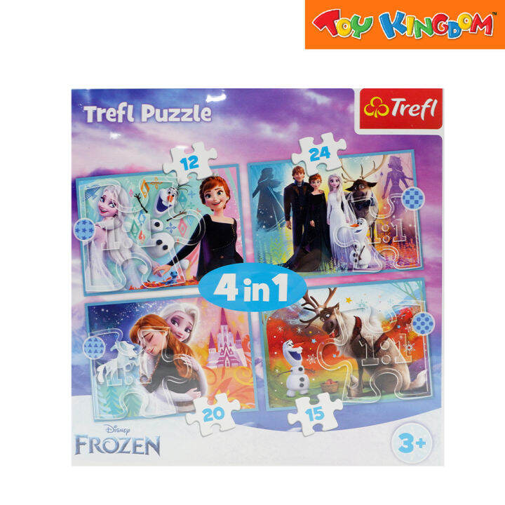 Trefl Disney Frozen 2 The Amazing World of Frozen 4-in-1 Puzzle | Lazada PH