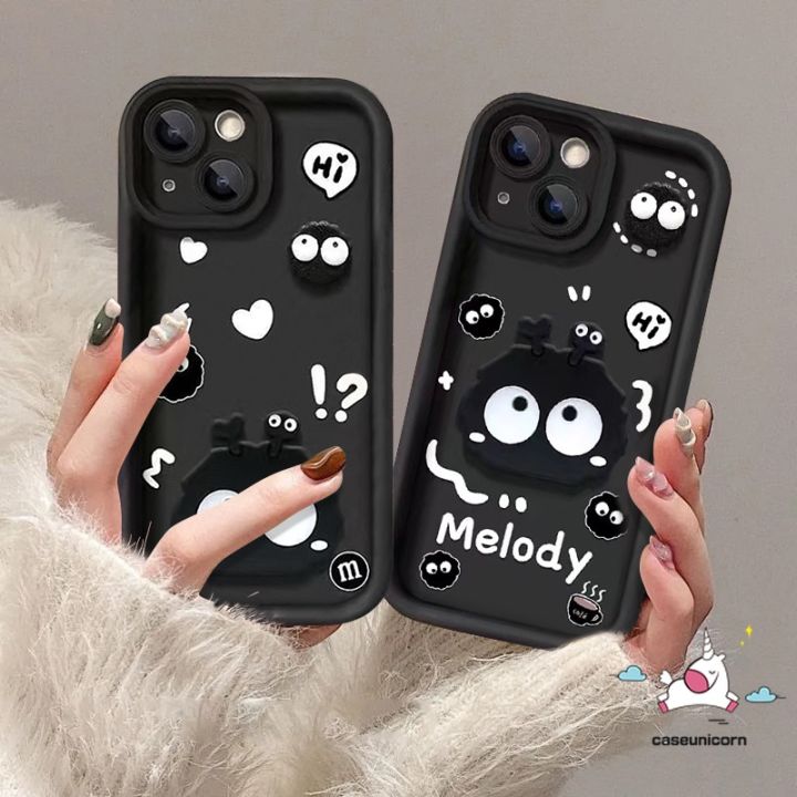 เคสนิ่มสำหรับ-samsung-a14-a10s-a13-a24-a11-a23-a02s-a12-a50-a02s-a50s-a04s-a31-a52s-a20น้อยน่ารักคู่รักที่มีปีกสีดำ