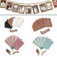 10PCS DIY Photo Frame Paper Picture Wall Decoration For Wedding Graduation Party Photo Booth Props Wall hanging Photos Frames