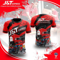 2023 NEW mens (สต็อกเพียงพอ) t-shirt j&amp;t express special editionคุณภาพสูง size:S-5XL