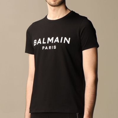 Balmain Tees Mens Letter Printed Allmatch Tshirt S4Xl 100% Cotton Gildan