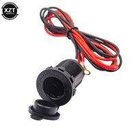 【hot】⊕▼  1M Cable 12V 120W Motorcycle Car Boat Tractor Accessory Socket Plug Outlet Car-styling