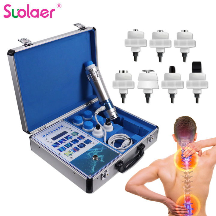 Electric Shock Wave Physical Therapy Machine 7Probes Body Pain Treatment  Massage Erectile Dysfunction Shockwave Therapy Device