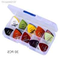 ✕ 1 Box Case 50/30pcs Guitar Picks Alice Acoustic Electric Bass Pic Plectrum Mediator Guitar Accessories Thickness