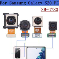 Kembali Besar Kamera Belakang Utama Modul Kamera Depan สายเคเบิลงอได้ Samsung Galaxy S20FE S20 FE 4G G780 Bahagian Ganti Asal