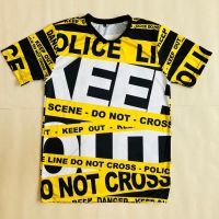 เสื้อยืดสุดเท่ Keep Out ลายใหม่ ผ้าโพลีเอสเตอร์ใส่สบายไม่ร้อน