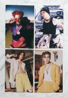 โปสการ์ด Mark Taeyong Yuta Jaehyun ของแท้ จาก CD อัลบั้ม NCT 127 - 2 Baddies Album พร้อมส่ง Card Kpop