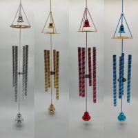 Wind Chimes กระดิ่งลมสายรุ้ง 4แท่งกวง ความยาว 29cm เสียงแหลมดังกังวาลไกล กระดิ่งลม เรียกทรัพย์ กระดิ่งลม ฮวงจุ้ย กระดิ่งลมเสียงเพราะ ตกแต่งบ้าน ตกแต่งสวน