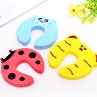 ☢▨ 3Pcs/Lot Protection Baby Safety Cute Animal Security Door Stopper Furniture Baby Card Lock Newborn Care Child Finger Protector