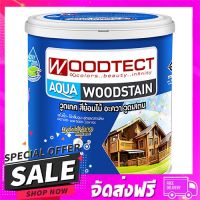 ส่งฟรี เก็บปลายทาง สีย้อมไม้ WOODTECT AQU AM601 M 1 แกลลอน สีไม้สัก ส่งจากกรุงเทพ ส่งเร็ว