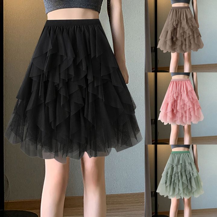 cc-2023-tulle-skirt-short-tutu-mid-skirts-adult-ballet-dancewear-costume-gown