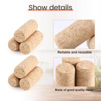 50 Pcs Straight Wood Cork Plugs,Wine Bottle Cork Stoppers Wine Corks for Wine Beer Bottles,Sealing Cap Beer Bottle Corks