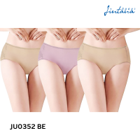 Jintana Set กางเกงใน 3 ตัว (เบจ ชมพู) รุ่น Basic รหัส JU0352BE