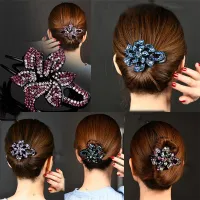 【YF】◈℗✥  Korean Rhinestone Hairpin Hair Female Duckbill Clip Claws Hairgrip Fashion Accessories Headwear