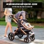 HCM Xe đẩy nôi belecoo gấp gọn 2 chiều 3 tư thế, gọn nhẹ tiện lợi