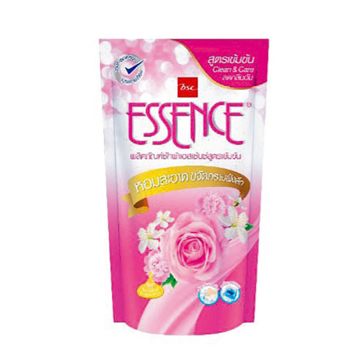 essence-liquid-detergent-luxury-blossom-pink-650-ml-เอสเซ้นซ์-น้ำยาซักผ้าสูตรเข้มข้น-กลิ่นลัคชัวรี่-บลอสซัม-สีชมพู-650-มล