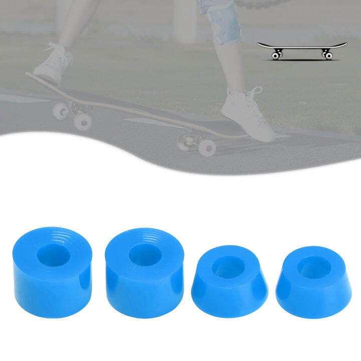 Loviver 4x 92A สเก็ตบอร์ดรถบรรทุก Bushing Longboard เปลี่ยน Bushings